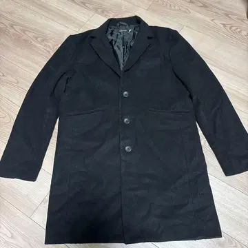 anchor craft 블랙 체스터 코트 XL