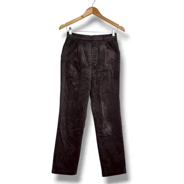 GLOBAL WORK 캐주얼 스트레이트 팬츠 M 사이즈 블랙