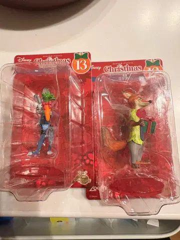 디즈니 제일복권 주토피아 크리스마스 오너먼트 닉 주디