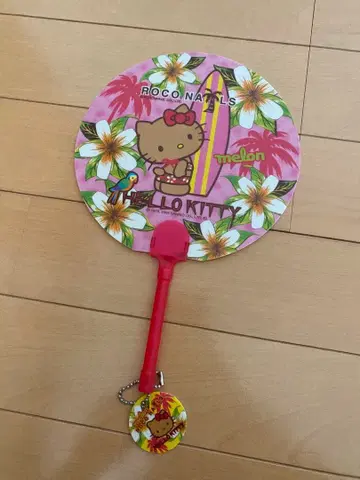 로코 네일 키티 일광화상 키티 부채 레트로 2004년