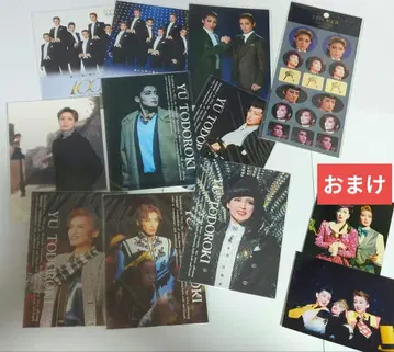 다카라즈카 토도로키 유 엽서와 씰 10점