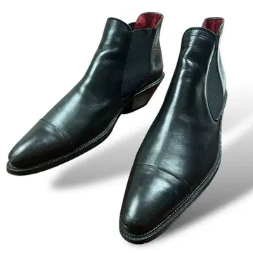 고티에/26/가죽/가죽/사이드 고어 부츠/JeanPaulGaultier/