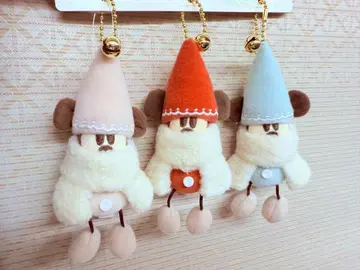 릴린린 봉제 인형 참 3개 인형 배지