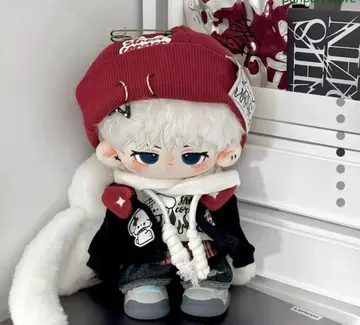 스트릿 스타일 봉제 인형 옷 갈아입기 세트