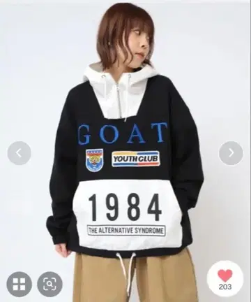 새상품급 RNA MEDIA 바이컬러 팀 후디 M