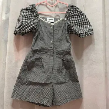 epine 에피누 깅엄 체크 미니 올인원