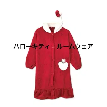 [새상품] 넉넉하게 입을 수 있는 가운 룸웨어 파자마 헬로키티 산리오