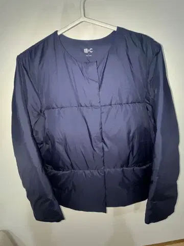 새상품급 UNIQLO C 유니클로 씨 라이트 다운 자켓 네이비 L