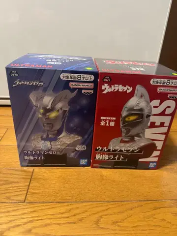 울트라맨 제로 세븐 피규어 2체 세트