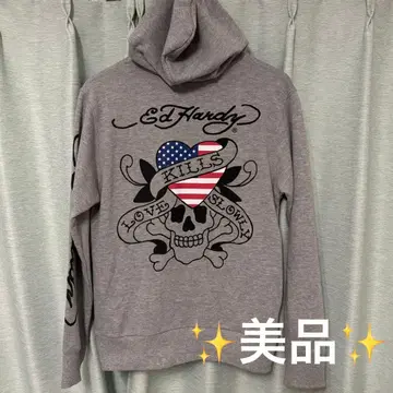 새상품급 오늘만 가격 인하! ED HARDY 후드티 에드하디