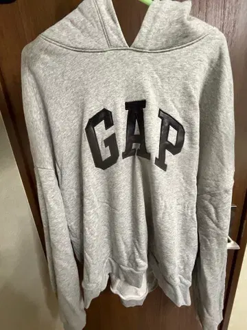 GAP 그레이 후드티 M 사이즈