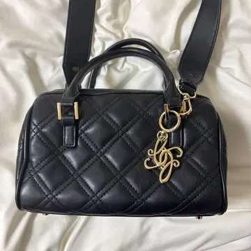 RANDA 퀼팅 2way 보스턴 백 블랙