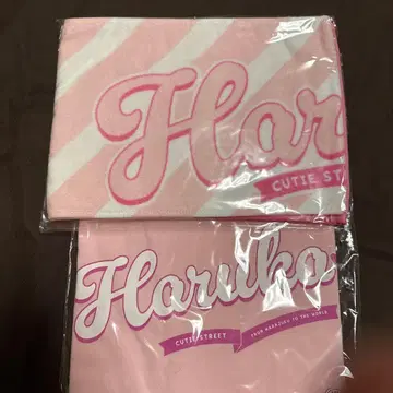 CUTIE STREET 사쿠라바 하루카 최애 어필 T셔츠 & 타월