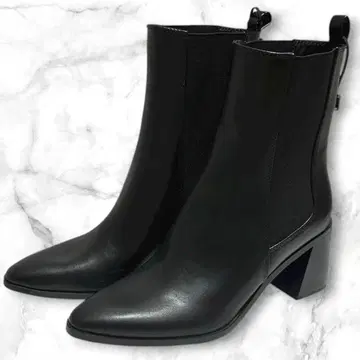 택 포함 새상품 ZARA 자라 사이드 고어 부츠 앵클부츠 힐 26cm