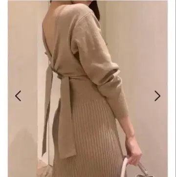 SNIDEL 백산 머메이드 니트 원피스