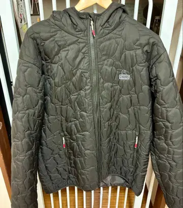 CHUMS Booby Stitch Padded Hoodie 블랙 XL