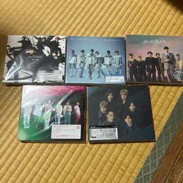 SixTONES 일반 버전 CD 세트 5매