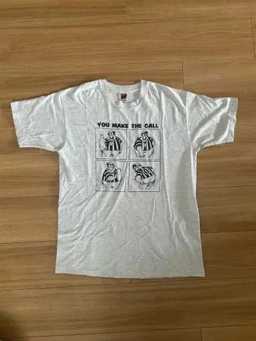 90s 싱글 스티치 YOU MAKE THE CALL 티셔츠 XL