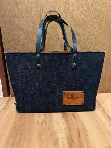 BIG JOHN 데님 토트백
