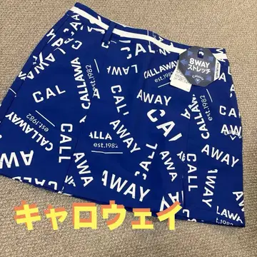 미사용 새상품 택 포함 캘러웨이 스커트 블루 L 정가 14300