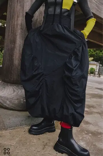 OMMO MIX SHOULDER BALLOON OP