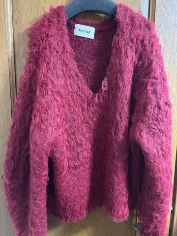 THE TOE 샤기 니트