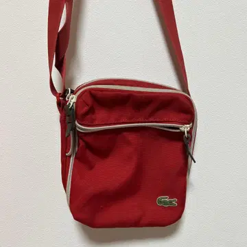 Lacoste 빨간색 숄더백