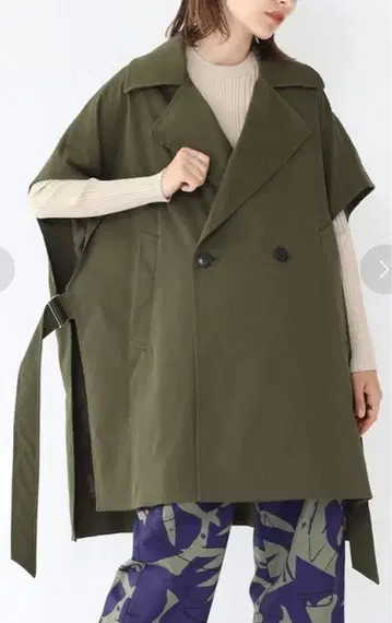 새상품 미사용 Aga 아가 트렌치 베스트