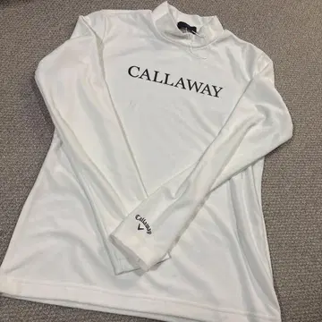미사용 새상품 캘러웨이 하이넥 긴팔T셔츠 M 정가 10450