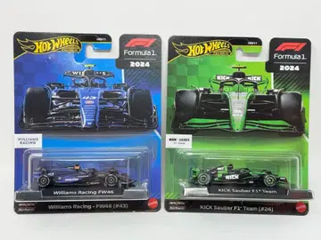 핫휠 F1 윌리엄스 레이싱 #43 킥 자우버 F1 팀 #24