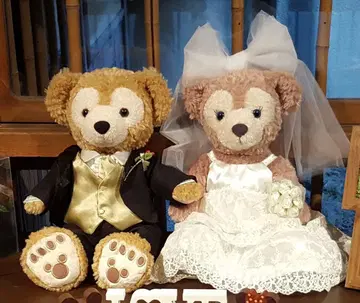 봉제 인형용 웨딩 드레스 턱시도