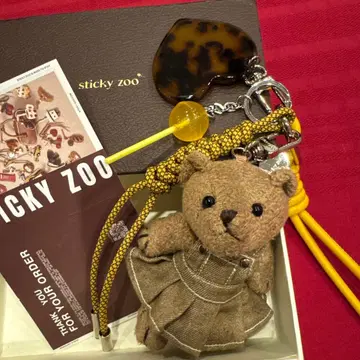 sticky zoo 곰 봉제 인형 백참