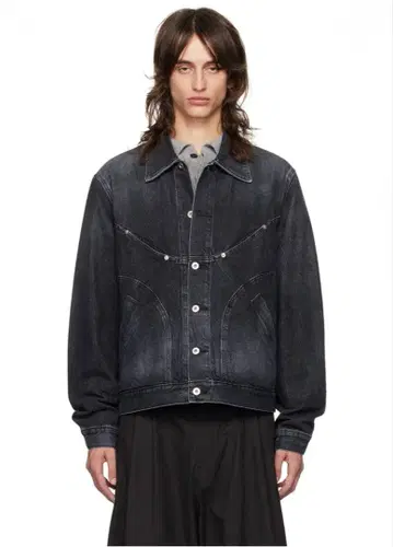 SAGE NATION / BLK /S084-DENIM JIJIJACKET