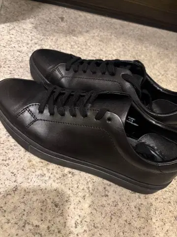 GU 리얼 가죽 스니커즈 27cm 지유 천연 가죽 소가죽