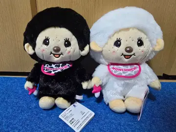 몬치치 스마트폰 케이스 블랙 화이트 2종 세트 모리 판타지 2