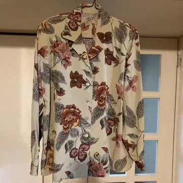 [ 기간 한정 ] 긴팔 셔츠 꽃무늬 여성용