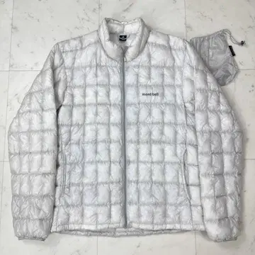 mont-bell 플라즈마1000 다운 자켓 라이트 그레이 M 사이즈