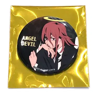 체인소 맨 플라자 로프트 금박 캔뱃지 천사의 악마