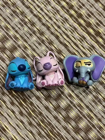 스티치 릴로 엘리펀트 피규어 세트