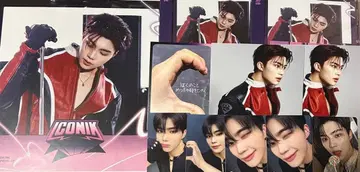 ZB1 건욱 ICONIK 메가재킷 CD 봉입 트레카 세트