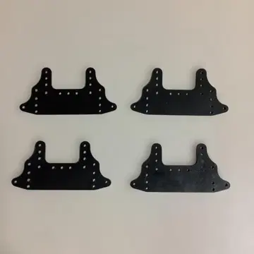 미니 사륜구동 카본 리어 브레이크 스테이 2mm (타사 제품)