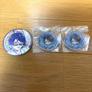 거품의 유크로니아 야시로 캔뱃지 아크릴 표식 참 3개 세트