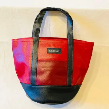 엘엘빈 LLBean 미니 토트백 빨간색 네이비 계열 레드 네이비
