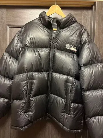 퍼스트 다운 블랙 다운 자켓 퍼스트 다운 L