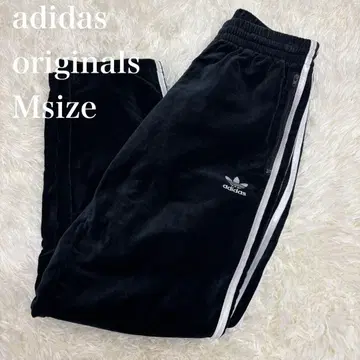 [새상품급] adidas originals 벨벳 트랙 팬츠 블랙 M