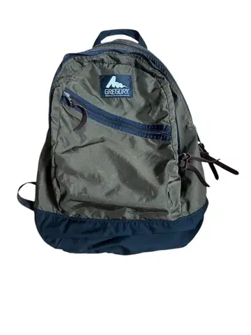 USA제 그레고리 백팩 올리브 그린 카키 구형 로고