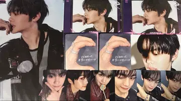 ZB1 규빈 ICONIK 클리어 시트 포스터 CD 봉입 트레카 세트