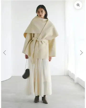 완판템! 새상품 미사용 anuans 리버 울 미들 머플러 코트