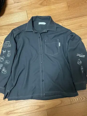 POWER TO THE PEOPLE 긴팔 셔츠