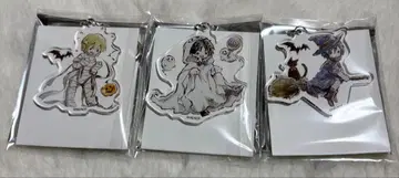 진격의 거인 그래프아트 할로윈 아크릴 키링